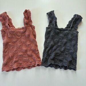 Free People Bundle of 2 Love Letter Cami